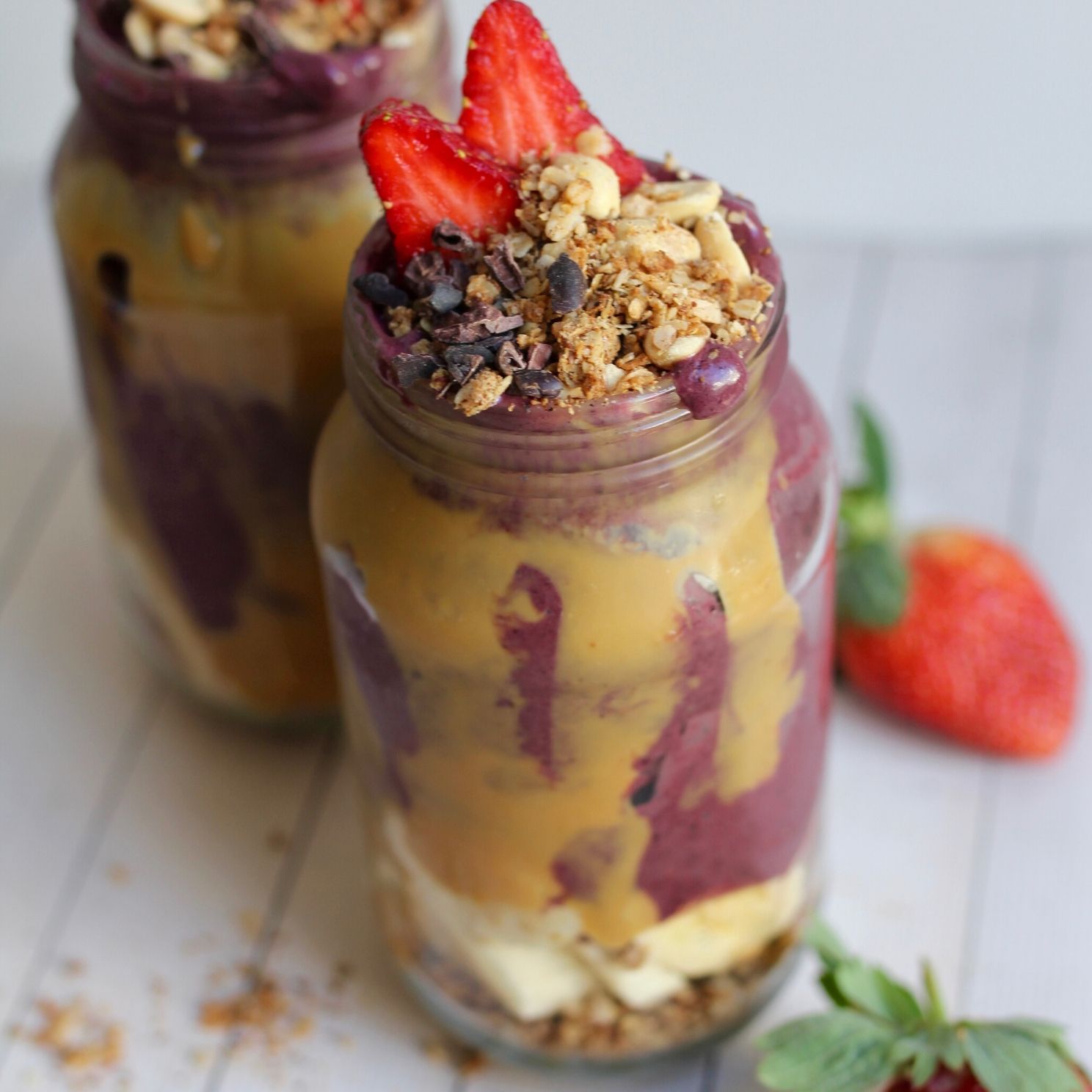 - A Taste Of The Tropics: Almond Butter Acai Escape